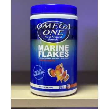 OmegaOne Garlic Marine Flakes 150г