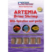 Ocean Nutrition Artemia Brine Shrimp with spirulina and  garlic 100 г.